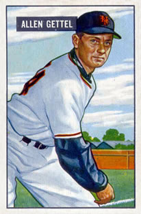 1951 Bowman #304 Al Gettell RC
