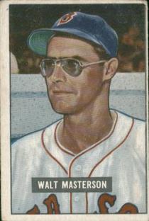 1951 Bowman #307 Walt Masterson