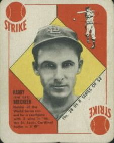 1951 Topps Blue Backs #28 Harry Brecheen