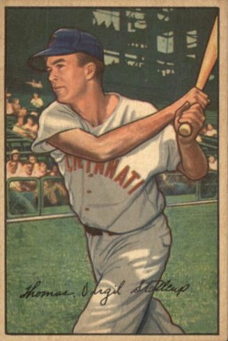 1952 Bowman #6 Virgil Stallcup