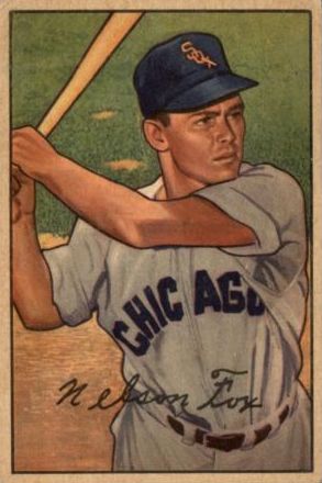 1952 Bowman #21 Nellie Fox