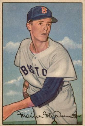 1952 Bowman #25 Mickey McDermott