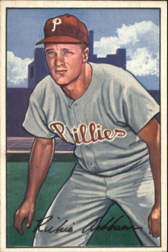 1952 Bowman #53 Richie Ashburn
