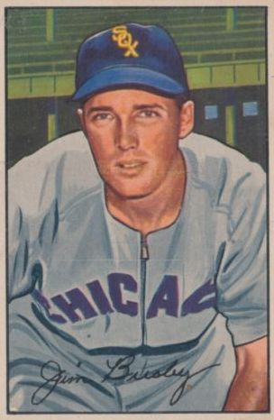 1952 Bowman #68 Jim Busby