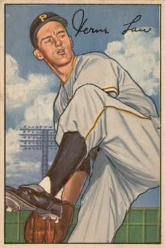 1952 Bowman #71 Vern Law