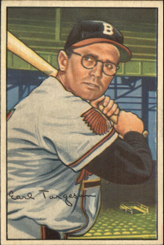 1952 Bowman #72 Earl Torgeson