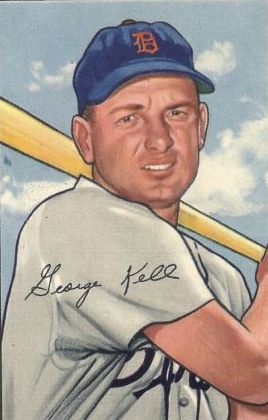 1952 Bowman #75 George Kell
