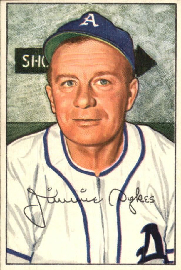 1952 Bowman #98 Jimmie Dykes MG