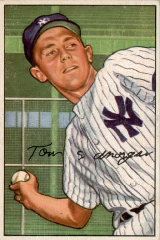 1952 Bowman #109 Tom Morgan RC