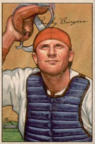 1952 Bowman #112 Smoky Burgess