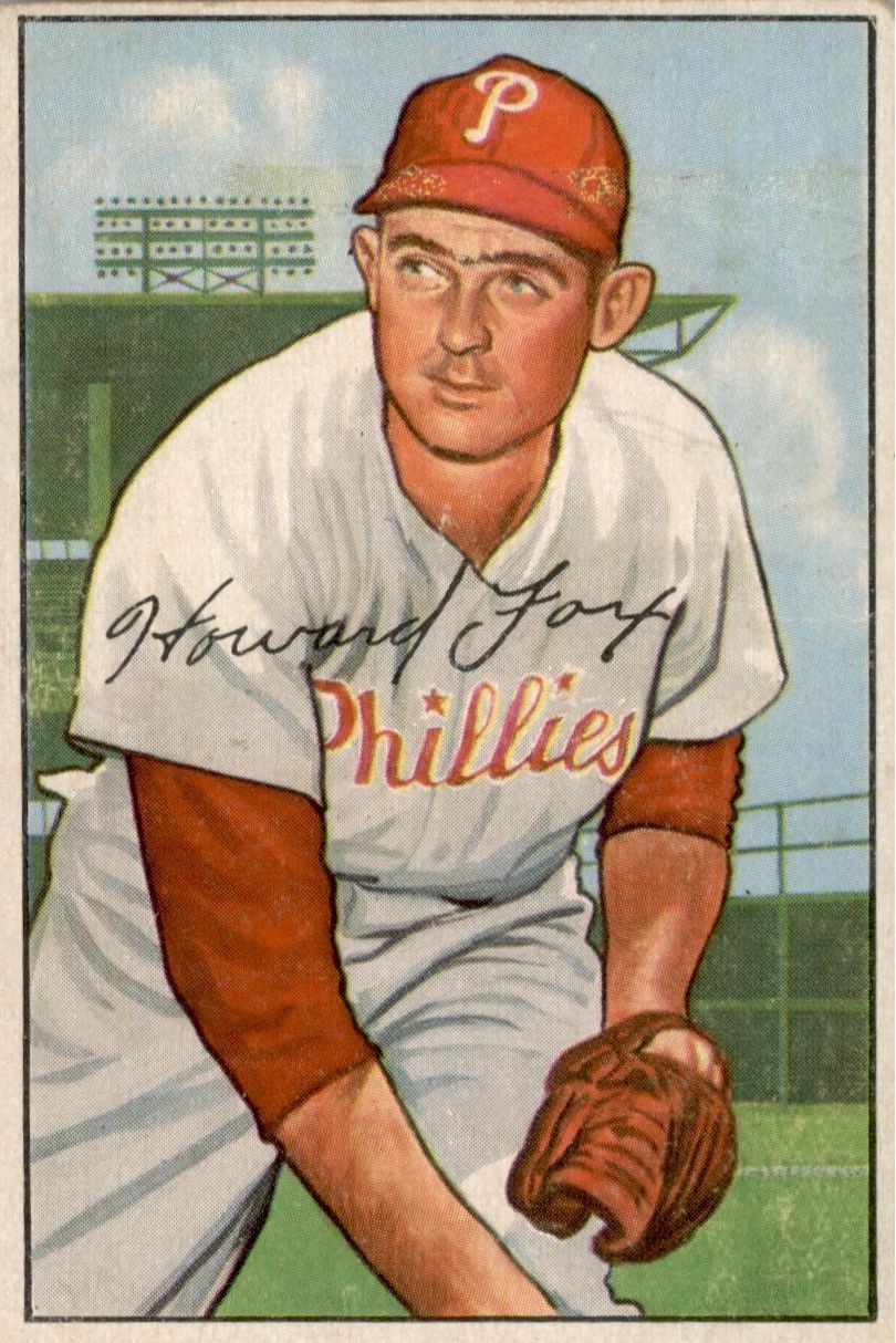 1952 Bowman #125 Howie Fox