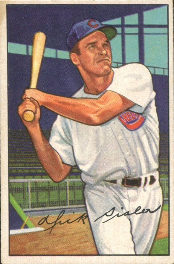 1952 Bowman #127 Dick Sisler