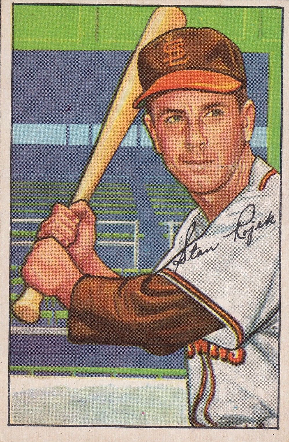 1952 Bowman #137 Stan Rojek