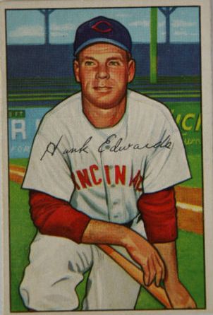 1952 Bowman #141 Hank Edwards