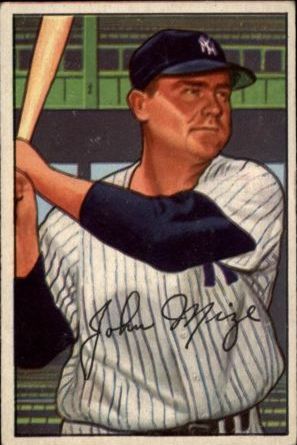 1952 Bowman #145 Johnny Mize