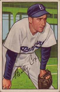 1952 Bowman #152 Billy Cox
