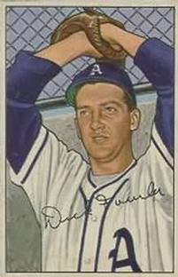 1952 Bowman #190 Dick Fowler