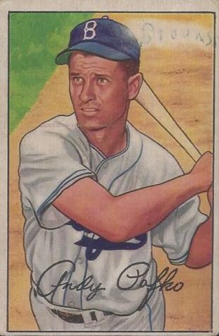 1952 Bowman #204 Andy Pafko