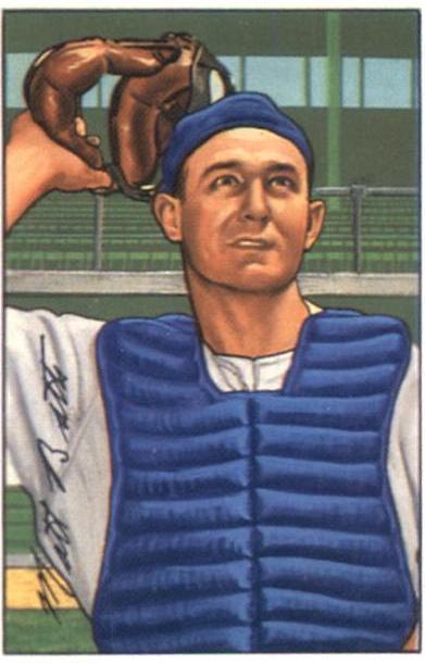 1952 Bowman #216 Matt Batts
