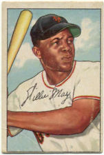 1952 Bowman #218 Willie Mays