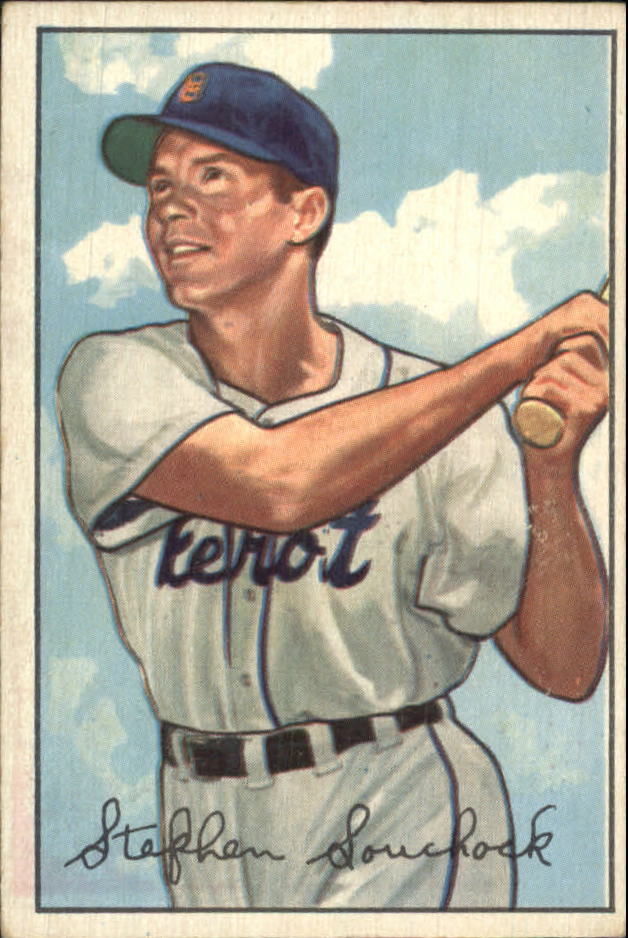 1952 Bowman #235 Steve Souchock RC