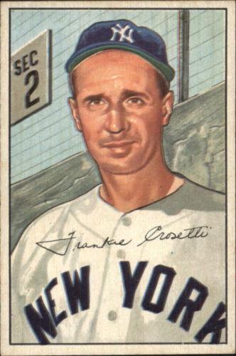 1952 Bowman #252 Frank Crosetti CO