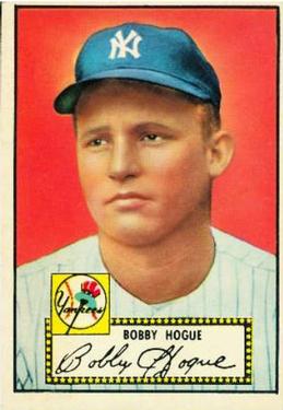 1952 Topps #9 Robert Hogue RC