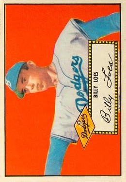 1952 Topps #20 Billy Loes SP RC
