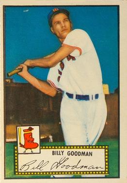 1952 Topps #23A Billy Goodman Black