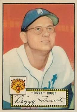 1952 Topps #39A Dizzy Trout Black