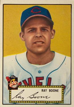 1952 Topps #55A Ray Boone Black