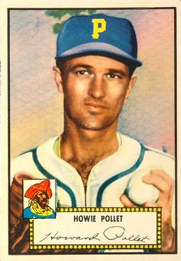 1952 Topps #63A Howie Pollet Black