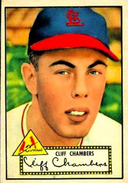 1952 Topps #68 Cliff Chambers