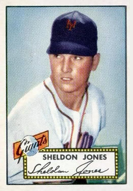 1952 Topps #130 Sheldon Jones