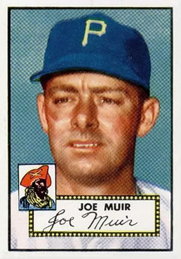 1952 Topps #154 Joe Muir RC