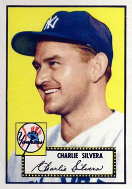 1952 Topps #168 Charlie Silvera RC