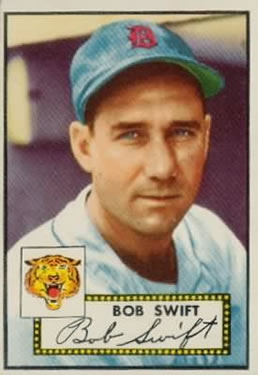 1952 Topps #181 Bob Swift