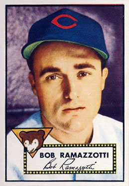 1952 Topps #184 Bob Ramazzotti