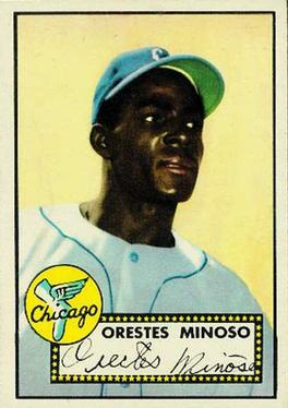 1952 Topps #195 Minnie Minoso RC