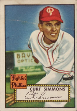 1952 Topps #203 Curt Simmons