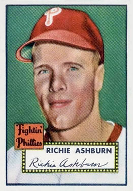 1952 Topps #216 Richie Ashburn