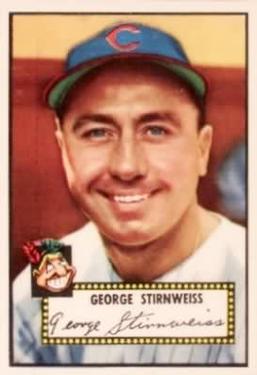1952 Topps #217 Snuffy Stirnweiss