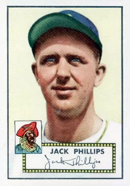1952 Topps #240 Jack Phillips RC