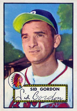 1952 Topps #267 Sid Gordon