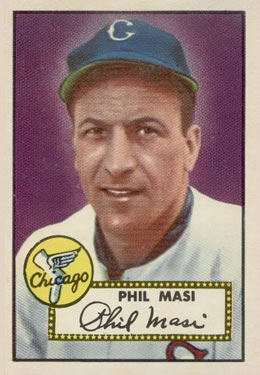 1952 Topps #283 Phil Masi SP