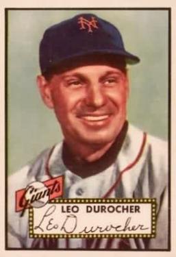 1952 Topps #315 Leo Durocher MG