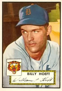 1952 Topps #370 Billy Hoeft RC