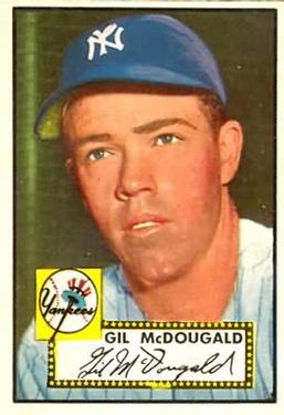 1952 Topps #372 Gil McDougald RC