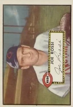 1952 Topps #379 Joe Rossi RC