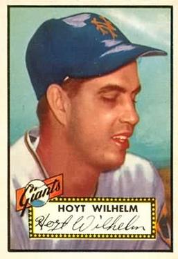 1952 Topps #392 Hoyt Wilhelm RC